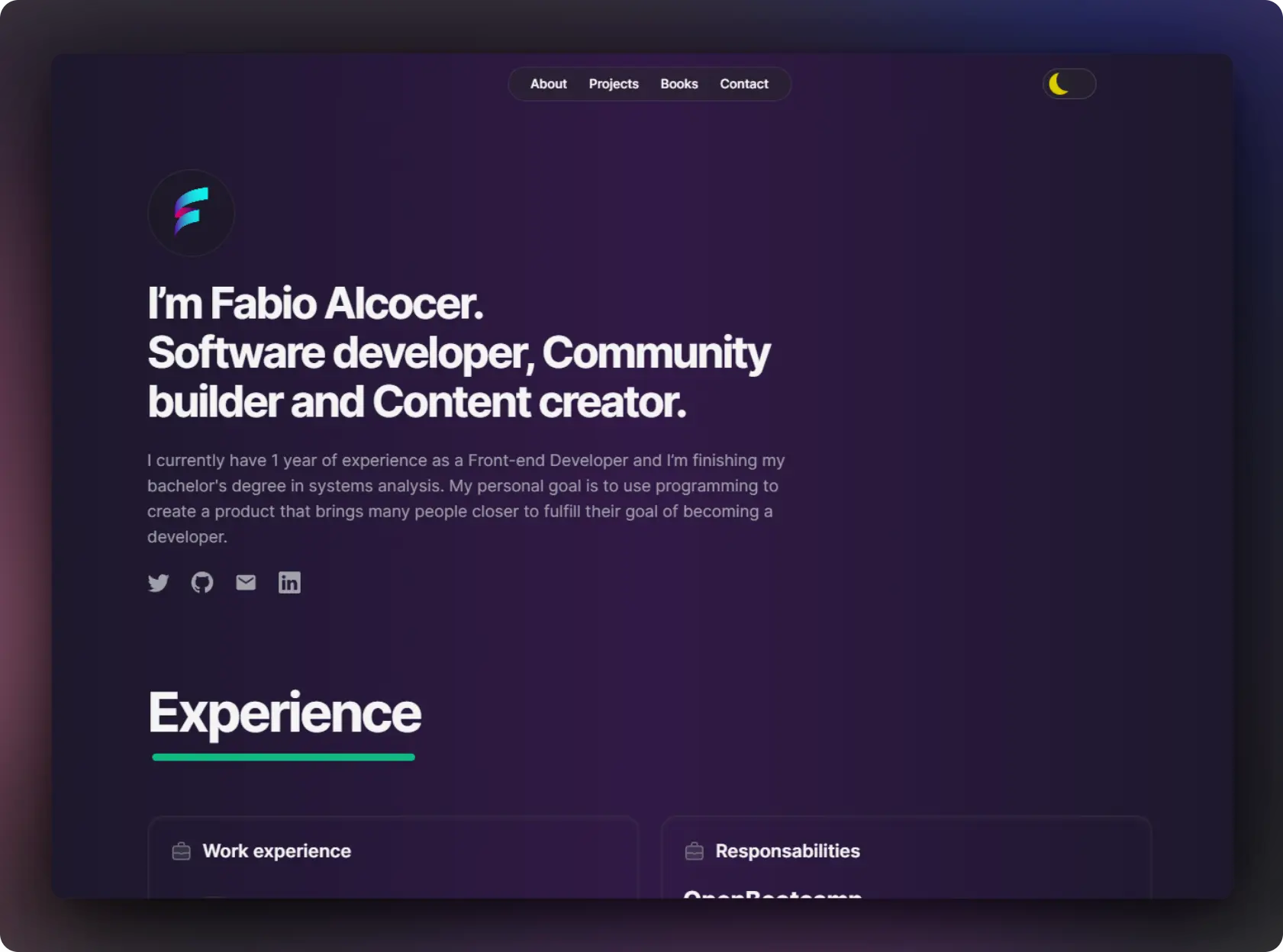 Ecommerce project screenshoot