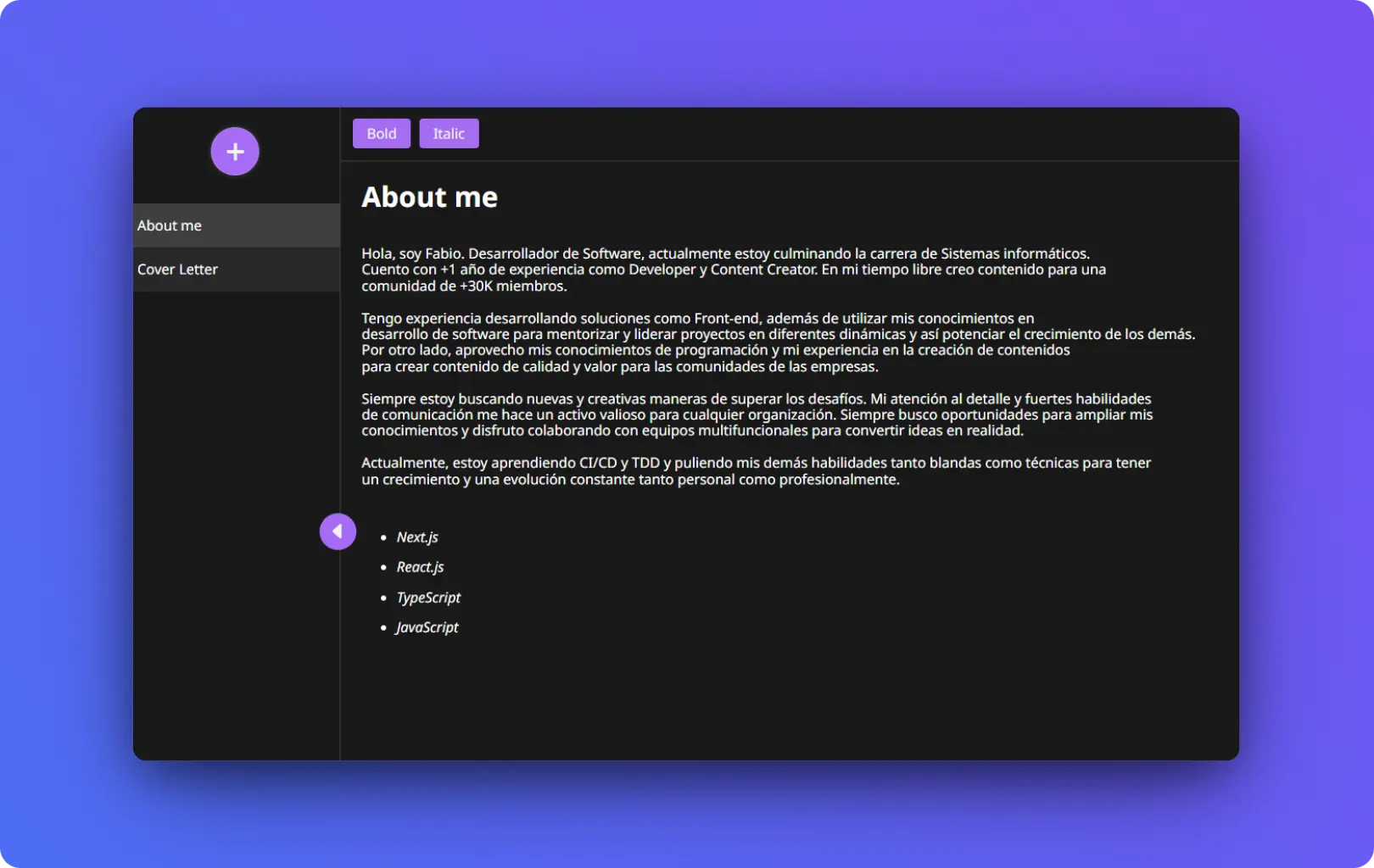 Ecommerce project screenshoot